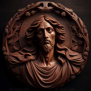 3D model st jesus (STL)